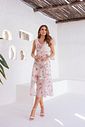 Vestido Midi Floral -Doce Flor Vestido Midi Floral -Doce Flor