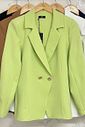 Blazer Com Abotoamento Duplo - Doce Flor Blazer Com Abotoamento Duplo - Doce Flor