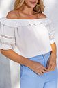 Blusa Ombro a Ombro Babados - Milalai Blusa Ombro a Ombro Babados - Milalai