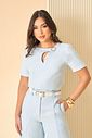 Calça Alfaiataria Wide Leg Fenda- Milalai Calça Alfaiataria Wide Leg Fenda- Milalai