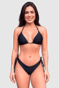 CONJUNTO CORTININHA ASA DELTA DE AMARRAR | PRETO CONJUNTO CORTININHA ASA DELTA DE AMARRAR | PRETO