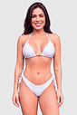 CONJUNTO CORTININHA ASA DELTA DE AMARRAR | BRANCO