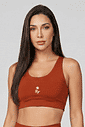TOP FITNESS FEMININO NADADOR OCRE BENDITO FAROL