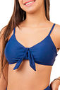 TOP DE BIQUÍNI CROPPED ALCINHA | AZUL MARINHO LISO TOP DE BIQUÍNI CROPPED ALCINHA | AZUL MARINHO LISO