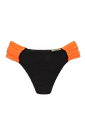 CALCINHA DE BIQUÍNI BORBOLETA DUO EMPINA BUMBUM | PRETO/LARANJA CITRUS CALCINHA DE BIQUÍNI BORBOLETA DUO EMPINA BUMBUM | PRETO/LARANJA CITRUS