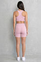 CONJUNTO FITNESS FEMININO TOP E SHORT GLOSS BENDITO FAROL
