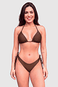 CONJUNTO CORTININHA ASA DELTA DE AMARRAR | MARROM CONJUNTO CORTININHA ASA DELTA DE AMARRAR | MARROM