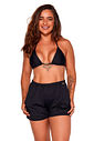 CONJUNTO MANU + SHORTS JU PRETO LISO