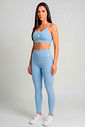 CONJUNTO FITNESS FEMININO TOP E LEGGING FROZEN BENDITO FAROL