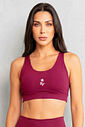 TOP FITNESS FEMININO NADADOR VINHO BENDITO FAROL