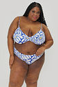 Top Biquini Bem-Me-Quer Floral Top Biquini Bem-Me-Quer Floral