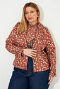 Jaqueta Sarja Zoey Deer Animal Print Jaqueta Sarja Zoey Deer Animal Print