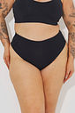 Calcinha Comfort Soft Touch Plus Size Preto Calcinha Comfort Soft Touch Plus Size Preto