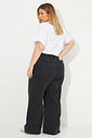 Calça Wide Leg Jeans Penélope Preto Calça Wide Leg Jeans Penélope Preto