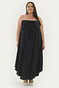 Vestido Assimétrico Sem Alças Maitê Preto Vestido Assimétrico Sem Alças Maitê Preto