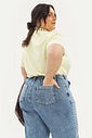 Calça Reta Dalila Jeans Calça Reta Dalila Jeans