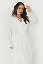 Vestido Boho Luna Off-White Vestido Boho Luna Off-White