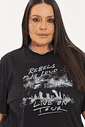 T-shirt De Algodão Rebels Preto T-shirt De Algodão Rebels Preto
