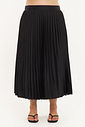 Saia Midi Plissada Melissa Preto