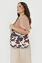 Bolsa Suede Genebra Cow Print Bolsa Suede Genebra Cow Print