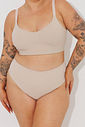 Calcinha Comfort Soft Touch Plus Size Natural