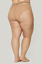 MEIA CALCA TRANSPARENTE PLUS SIZE FIO 15 MEIA CALCA TRANSPARENTE PLUS SIZE FIO 15