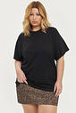 T-Shirt Malha Confort Básica Nina Preto T-Shirt Malha Confort Básica Nina Preto