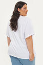 T-shirt De Algodão Mermaid Branco