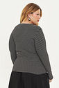 Blusa Manga Longa Safira Listrado Blusa Manga Longa Safira Listrado