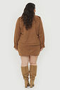 Saia Curta Suede Stella Camel Saia Curta Suede Stella Camel