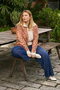 Jaqueta Sarja Zoey Deer Animal Print Jaqueta Sarja Zoey Deer Animal Print