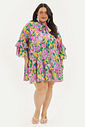 Vestido Com Laço Flávia Floral Vestido Com Laço Flávia Floral