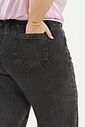 Calça Wideleg Jeans Tarsila Preto Calça Wideleg Jeans Tarsila Preto