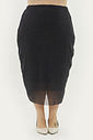 Saia Midi Tule Shine Emília Preto Saia Midi Tule Shine Emília Preto