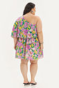 Vestido Um Ombro Só Flávia Floral Vestido Um Ombro Só Flávia Floral
