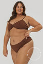 Calcinha Biquini Campeche Marrom