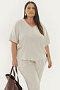Blusa Linho Toscana Natural Blusa Linho Toscana Natural