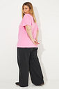 T-shirt De Algodão Cheers Rosa T-shirt De Algodão Cheers Rosa