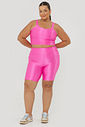 Bermuda Esportiva Euforia Rosa Bermuda Esportiva Euforia Rosa