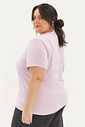 T-shirt Algodão Cássia Lilás T-shirt Algodão Cássia Lilás