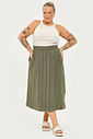 Saia Midi Maria Verde