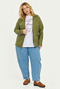 Blazer Alfaiataria P.U. Chica Verde Oliva Blazer Alfaiataria P.U. Chica Verde Oliva