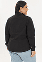 Camisa Slim Tricoline Alberta Prerto camisa alfaiataria slim tricoline preta pluis size