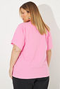 T-shirt De Algodão Cheers Rosa T-shirt De Algodão Cheers Rosa