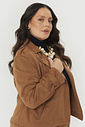 Jaqueta Suede Stella Camel Jaqueta Suede Stella Camel