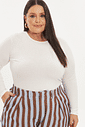 BLUSA MANGA LONGA MAJU OFF-WHITE