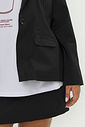 Blazer De Alfaiataria Magnólia Preto Blazer De Alfaiataria Magnólia Preto