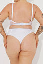 Top De Renda Barbie Branco Top De Renda Barbie Branco