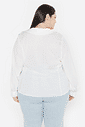 Blusa De Algodão Mona Off-White Blusa De Algodão Mona Off-White