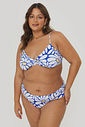 Top Biquini Bem-Me-Quer Floral Top Biquini Bem-Me-Quer Floral